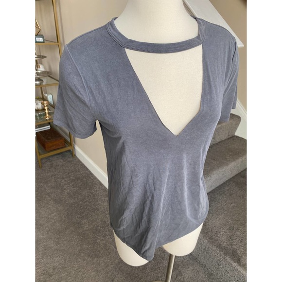 Forever 21 Charcoal Gray Modal t-shirt, size small - Picture 2 of 11